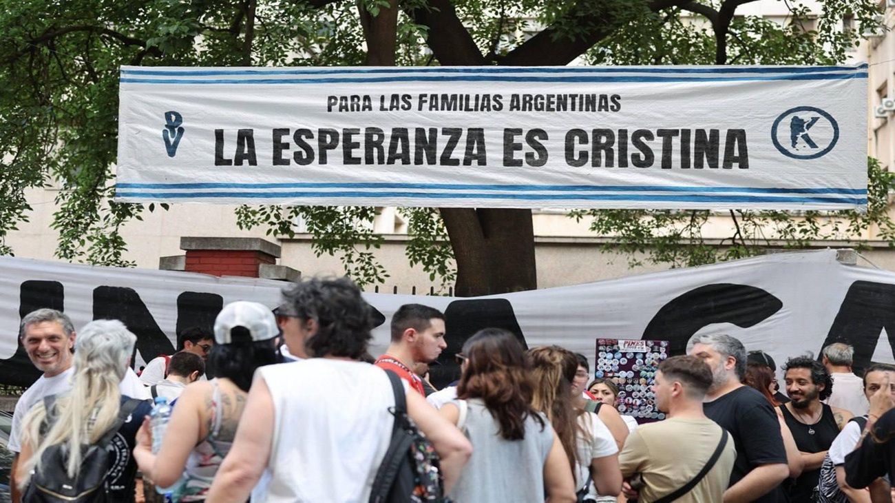 Oración en apoyo a Cristina Kirchner