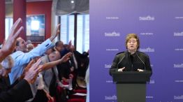 El presidente Javier Milei recibió a pastores evangélicos en Casa Rosada