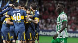 Marino Hinestroza en Boca