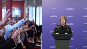 El presidente Javier Milei recibió a pastores evangélicos en Casa Rosada