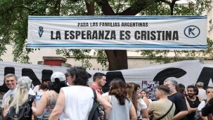 Oración en apoyo a Cristina Kirchner