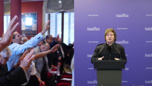 El presidente Javier Milei recibió a pastores evangélicos en Casa Rosada