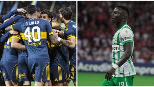 Marino Hinestroza en Boca