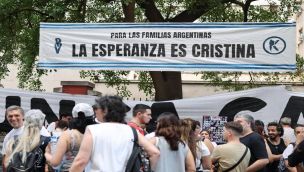 Oración en apoyo a Cristina Kirchner