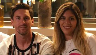 María Sol y Lionel Messi
