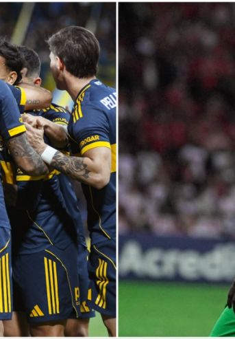 Marino Hinestroza en Boca