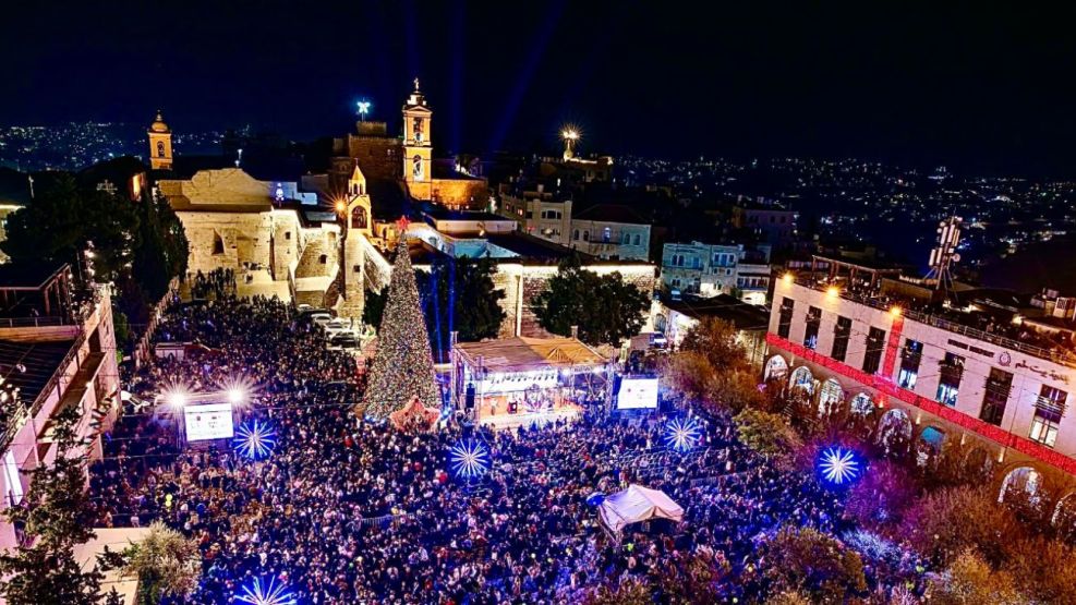 Plaza del Pesebre, en Belén, Cisjordania