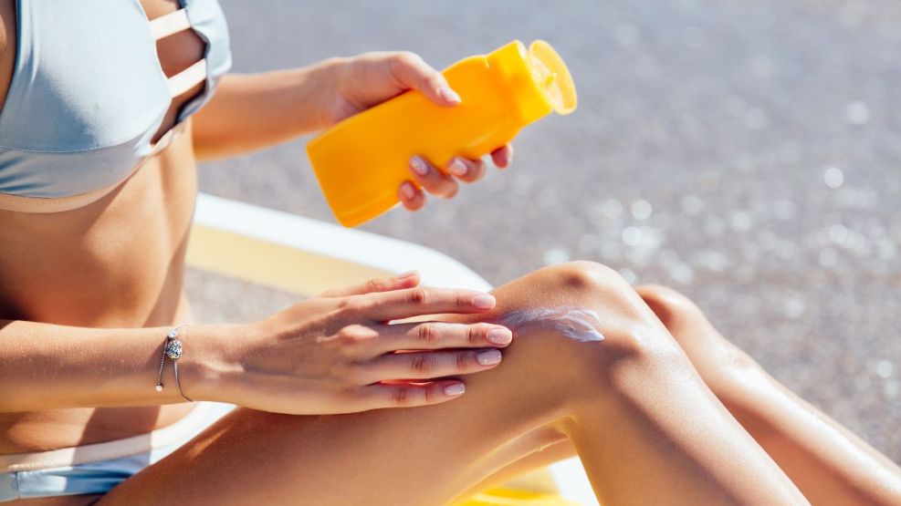 Uso de protector solar 