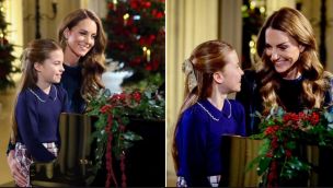Kate Middleton y la princesa Charlotte