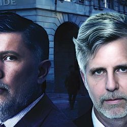 Cristian Auguadra y Sergio Neiffert, dos jefes de la SIDE libertaria | Foto:CEDOC: Ilustración generada con IA.