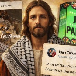 Jesús palestino | Foto:ChatGpt