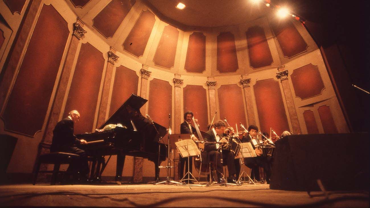 Osvaldo Pugliese en el Teatro Colón
