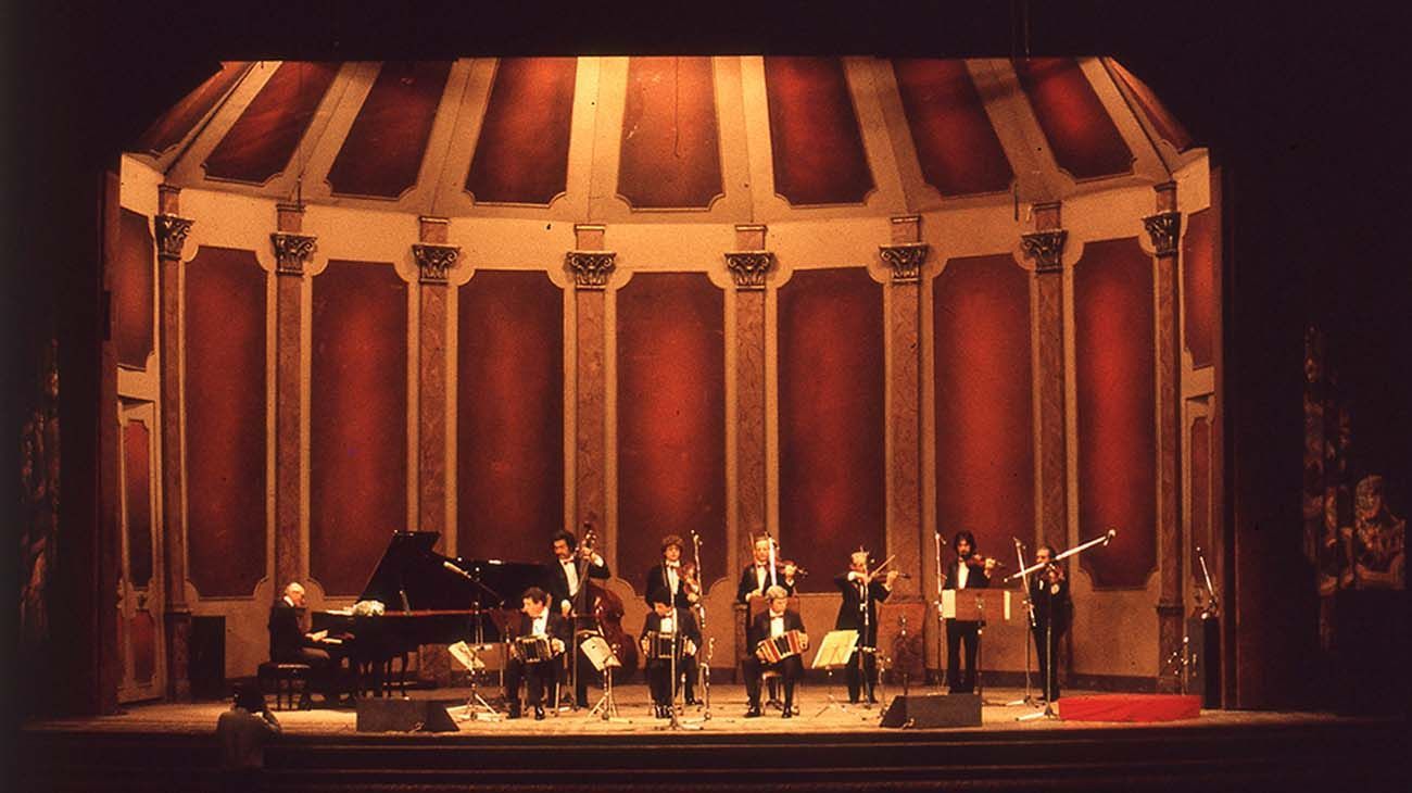 Osvaldo Pugliese en el Teatro Colón