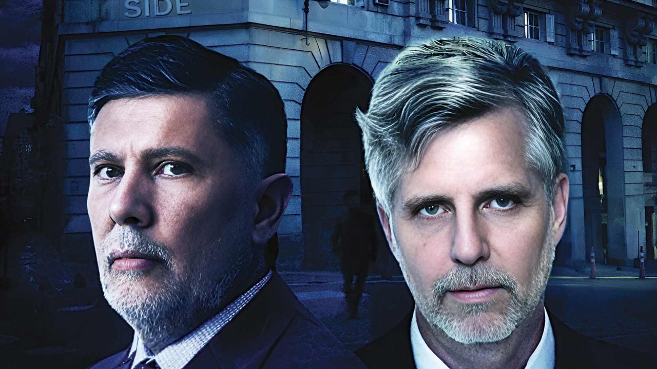 Cristian Auguadra y Sergio Neiffert, dos jefes de la SIDE libertaria | Foto:CEDOC: Ilustración generada con IA.