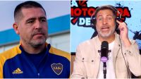 Toti Pasman y Juan Román Riquelme
