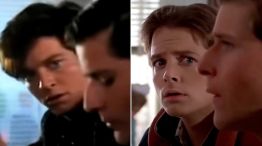 Eric Stoltz y Michael Fox en Volver al Futuro 20251226