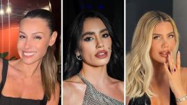 De Pampita a Lali Espósito y Wanda Nara, las famosas inauguraron la temporada de bikini con el estampado tendencia