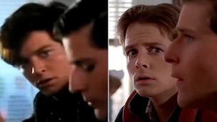 Eric Stoltz y Michael Fox en Volver al Futuro 20251226