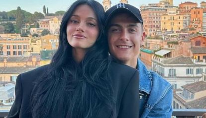Oriana Sabatini y Paulo Dybala
