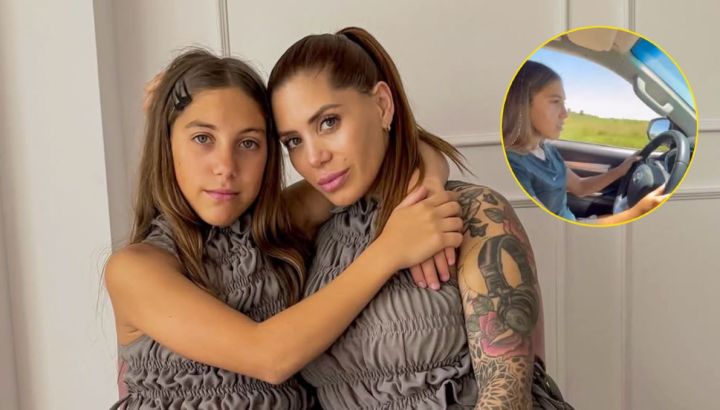 Un video de la hija de "El Polaco" y Valeria Aquino manejando con 12 años causó polémica en la red