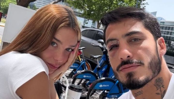 Así fue la divertida y romántica Navidad de Lucía Celasco con Nicolás Figal en Nueva York