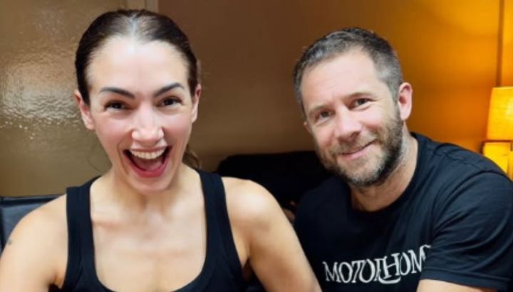 Frente al mar: Thelma Fardin y Nico Riera mostraron los avances de su nueva casa