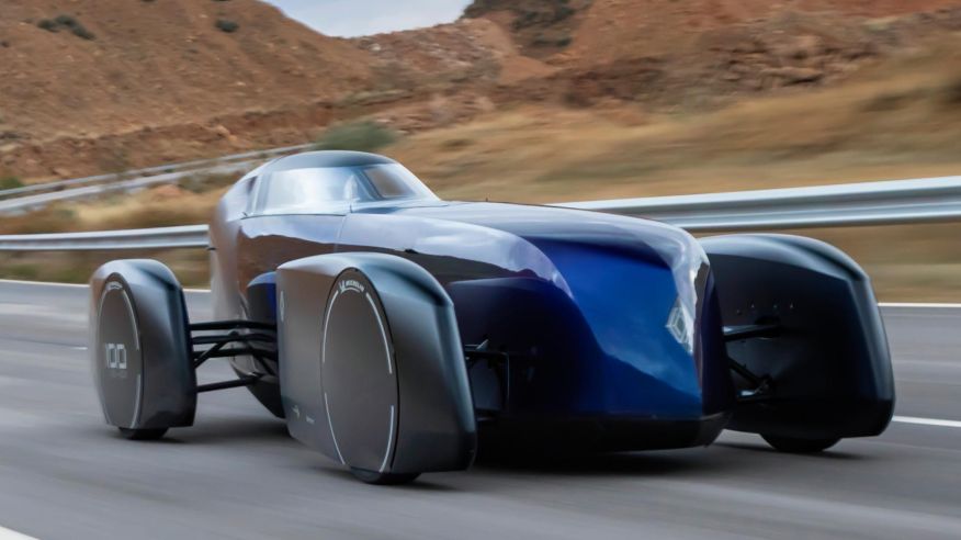 Fibra de carbono y 3D: Los secretos del Renault Filante para vencer al viento