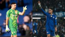 Dibu Martínez y Enzo Fernández