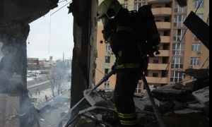 Drones rusos causaron un muerto y numerosos heridos de madrugada en ciudades de Ucrania.