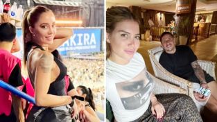 Claudia Ciardone, Wanda Nara y Martin Migueles