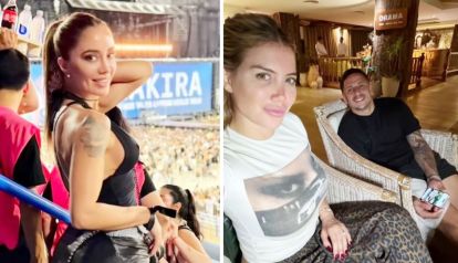 Claudia Ciardone, Wanda Nara y Martin Migueles