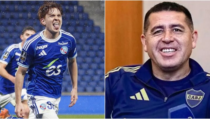 Valentín Barco y Juan Román Riquelme