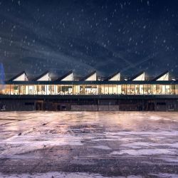 Así quedará el aeropuerto de Bariloche después de la remodelación.
