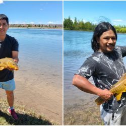 Lejos de comenzar directamente con la competencia, la organización tomó una decisión poco habitual y altamente valorable: una clínica de pesca como actividad previa al torneo.
