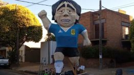 Quema de muñecos en La Plata