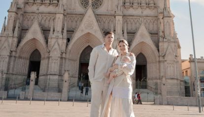 Faustino, Eva Bargiela y Gianluca Simeone