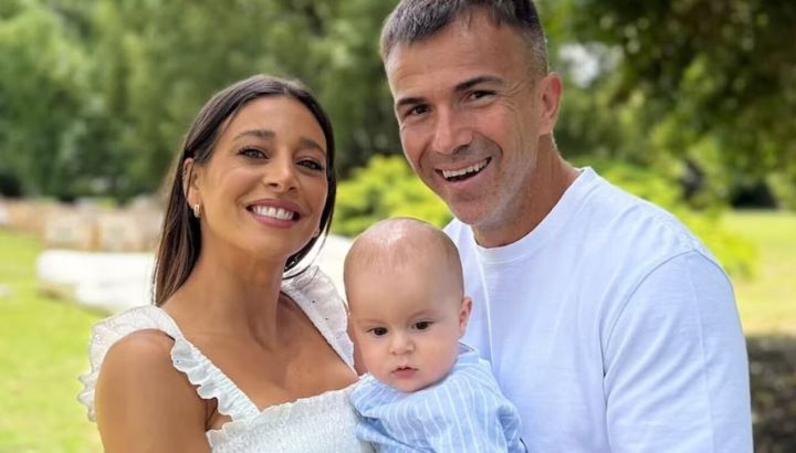 El emotivo video de Marco, el hijo de Sol Pérez, dando sus primeros pasos