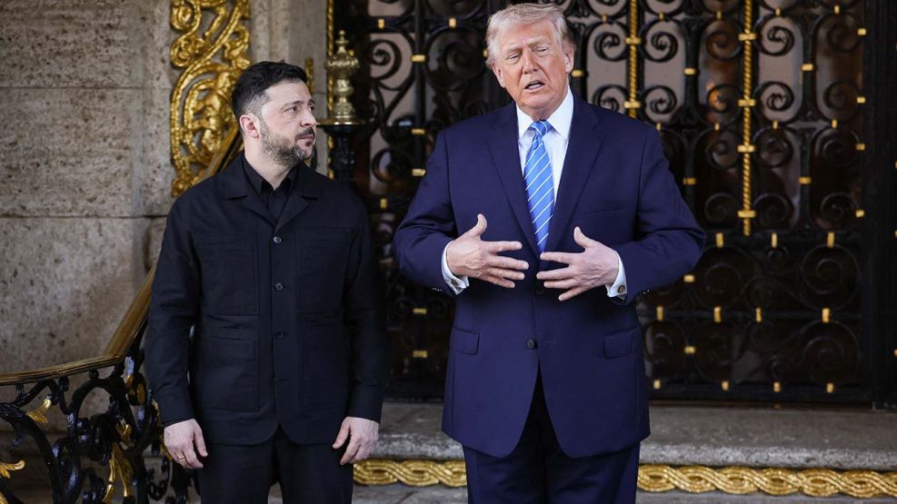 Trump y Zelensky 28122025
