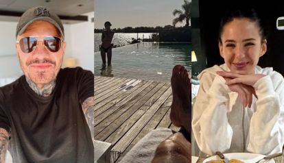 Marcelo Tinelli y Juanita Tinelli