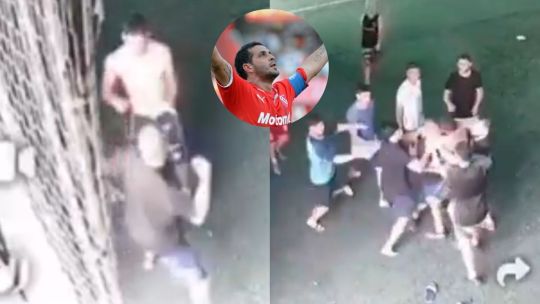 Darío “Chipi” Gandín, involucrado en una pelea durante un partido de fútbol 5