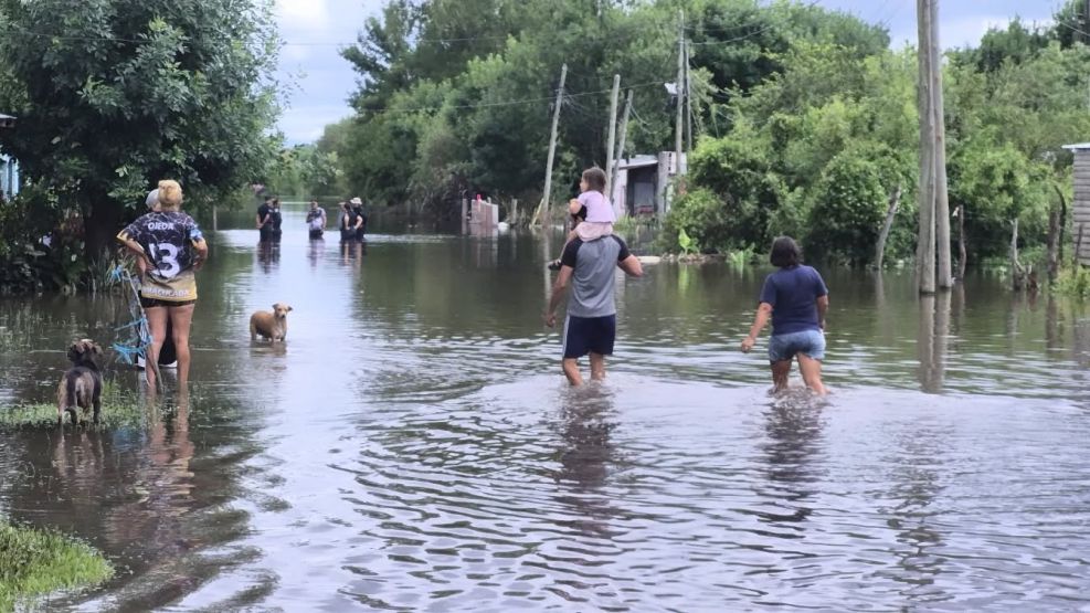 Inundaciones en San Luis del Palmar