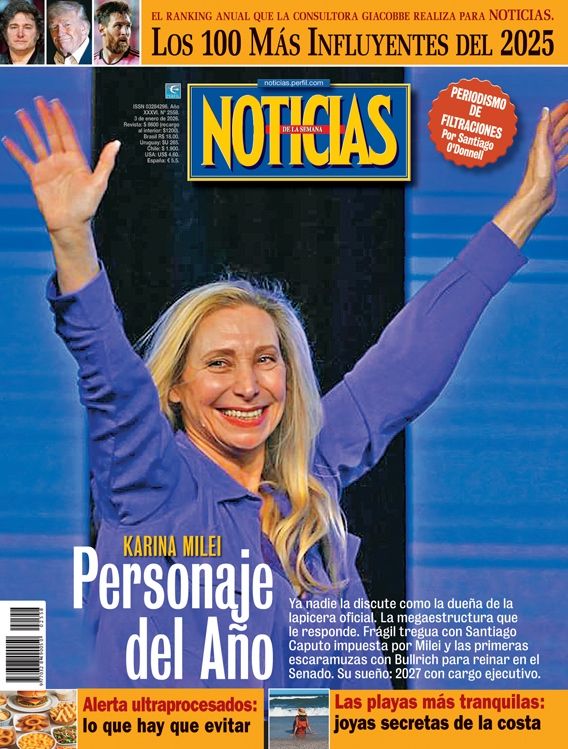 La tapa de NOTICIAS | Foto:Cedoc