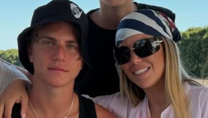 Valentino López mostró cómo "ejercita" su mamá, Wanda Nara, y el desopilante video se viralizó