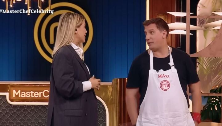 Maxi López se despidió con lágrimas de Masterchef Celebrity, hizo una promesa y le dieron un regalo que emocionó a todos