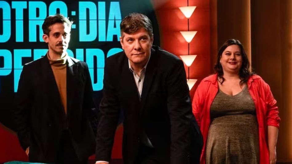 Mario Pergolini, Agustín Aristarán y Laila Roth