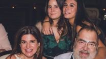 Jorge, Bárbara y Lola Lanata junto a Elba Marcovecchio