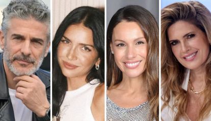 Leo Sbaraglia, Pampita, Isabel Macedo y Zaira Nara