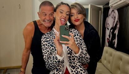 Osvaldo Laport, Viviana Sáez y su hija, Jazmín