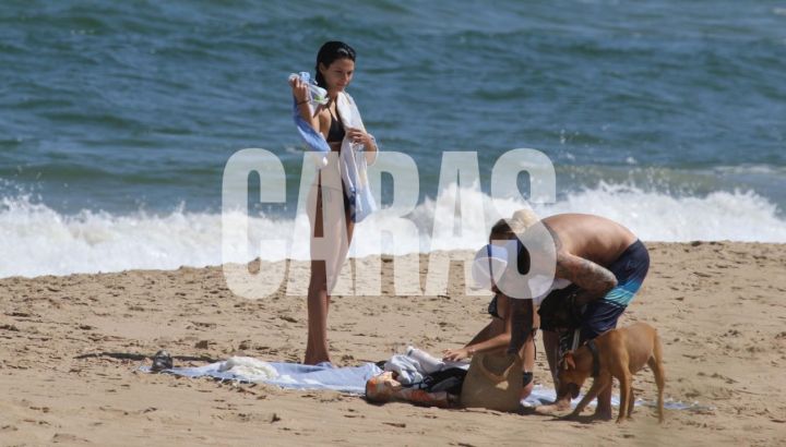 La escapada romántica de Sebastián Ortega y Valu Zenere: familia ensamblada y paz lejos de los medios en Punta del Este