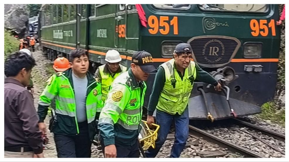 Choque de Trenes en Perú